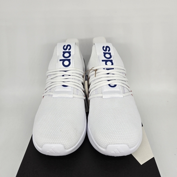 New Adidas Lite Racer Adapt 7.0 \'White Scarlet Lucid Blue\' Men\'s Shoes Size 12 main image 6